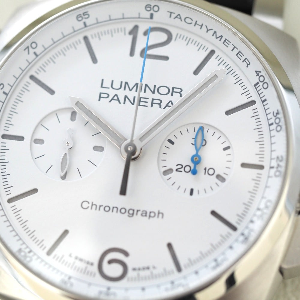 OFFICINE PANERAI オフィチーネパネライ 腕時計 ルミノール クロノ PAM01218 替えベルト付属 自動巻き クロノグラフ