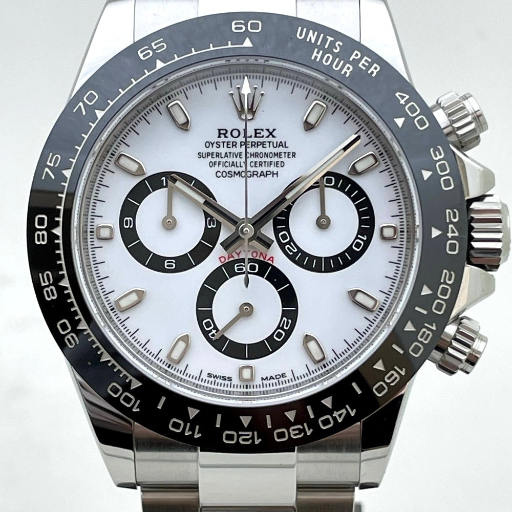 ROLEX ロレックス 腕時計 デイトナ コスモグラフデイトナ Ref.116500LN ランダム番 白文字盤 自動巻き DAYTONA