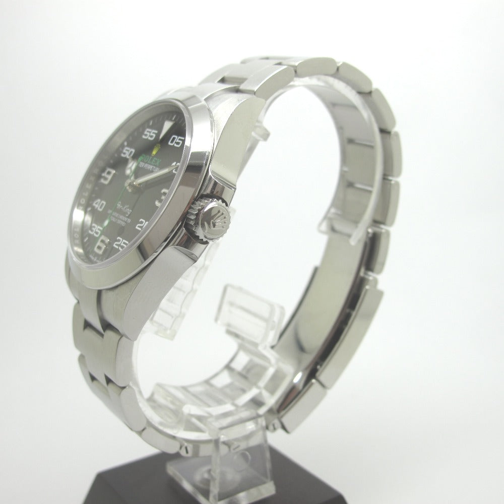 ROLEX ロレックス 腕時計 エアキング Ref.126900 ランダム番 黒文字盤 自動巻き AIR KING