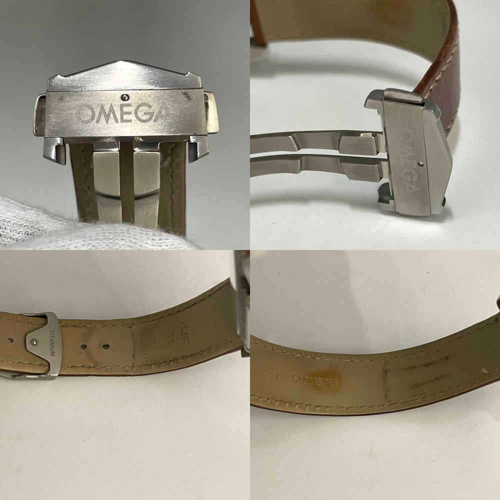 OMEGA オメガ 腕時計 シーマスター 300 233.92.41.21.03.001 マスターコーアクシャル チタンケース ブルー文字盤 ダイバーズ SEAMASTER