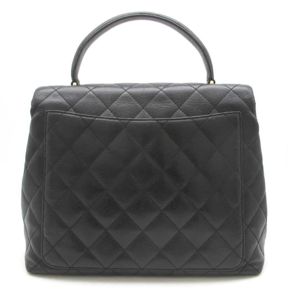 CHANEL シャネル ハンドバッグ キャビアスキン マトラッセ ブラック