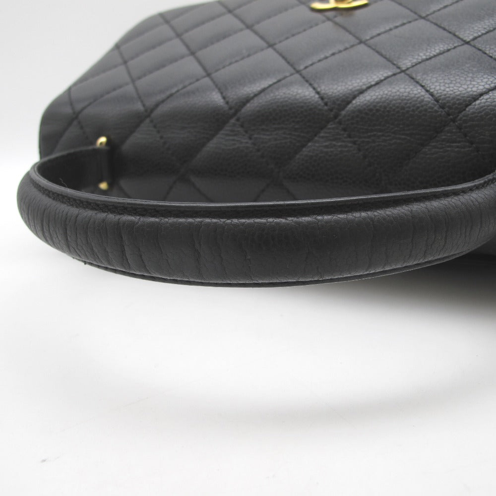 CHANEL シャネル ハンドバッグ キャビアスキン マトラッセ ブラック