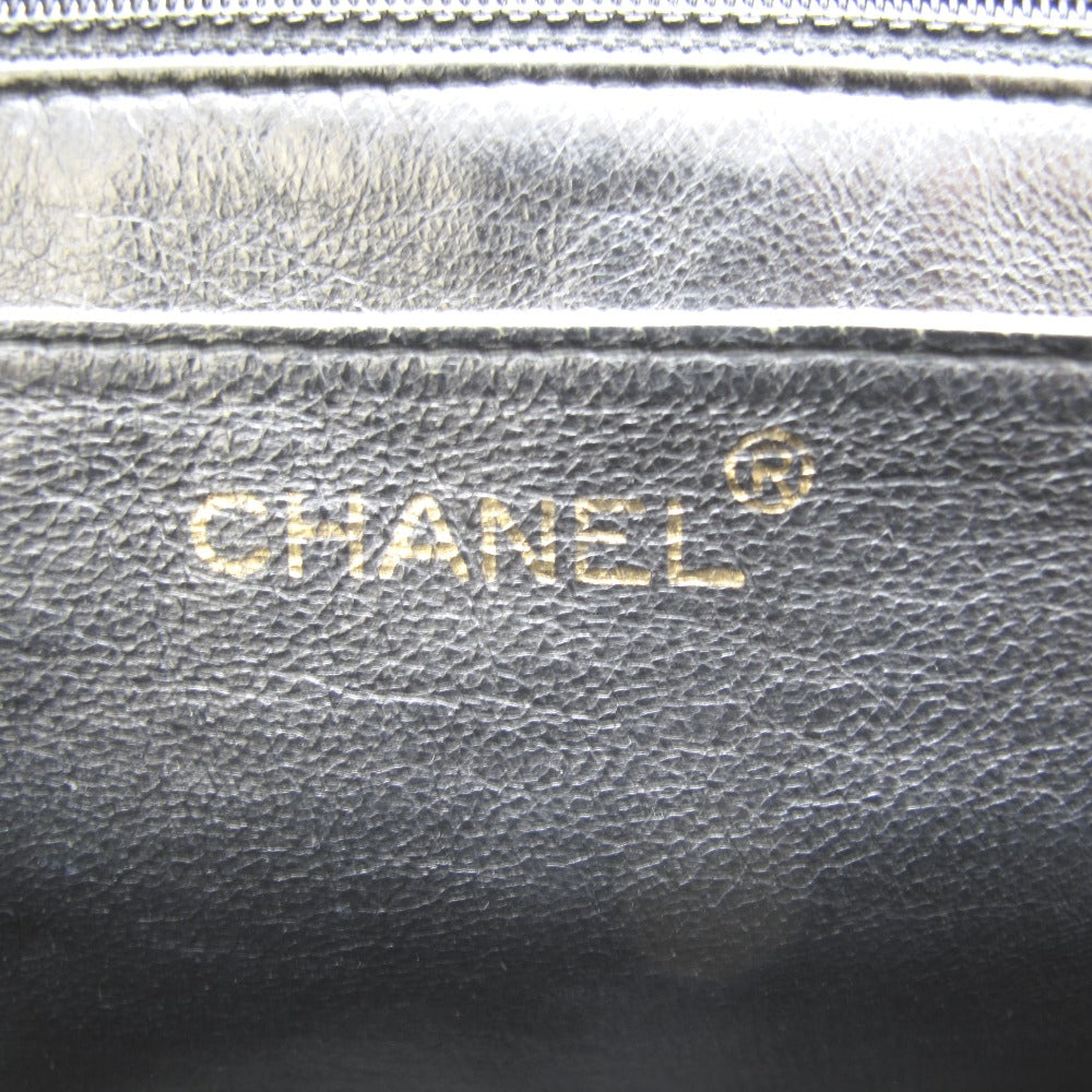 CHANEL シャネル ハンドバッグ キャビアスキン マトラッセ ブラック