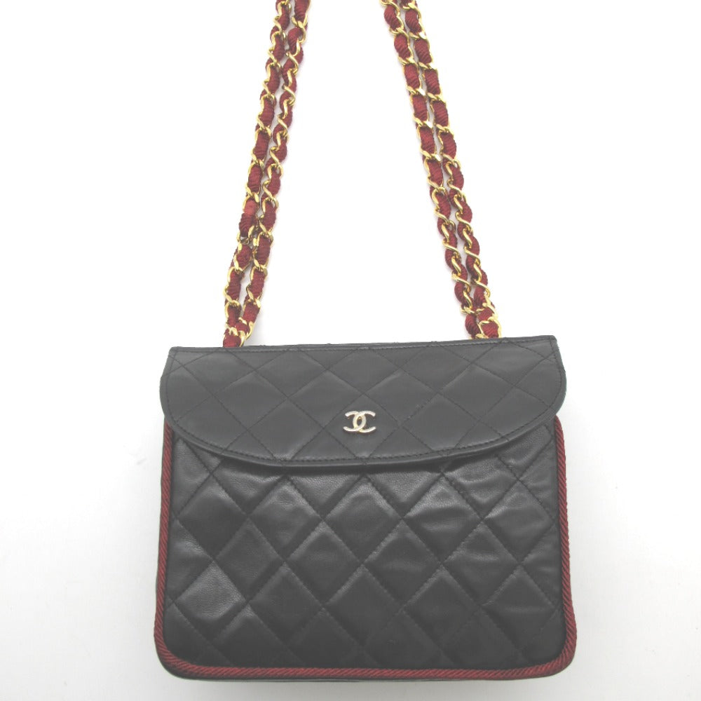 CHANEL シャネル ハンドバッグ マトラッセ ココマーク ダブル フェイス バイカラー ラムスキン ショルダーバッグ