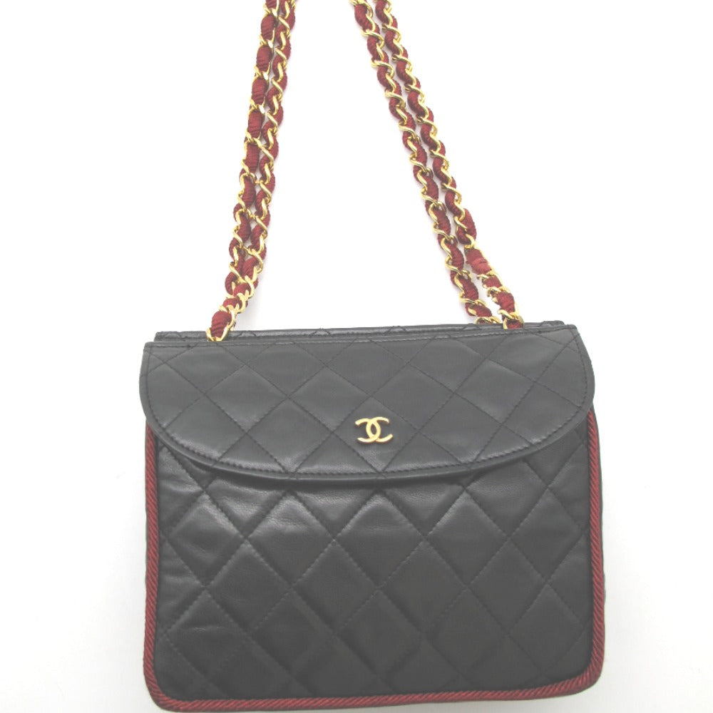 CHANEL シャネル ハンドバッグ マトラッセ ココマーク ダブル フェイス バイカラー ラムスキン ショルダーバッグ