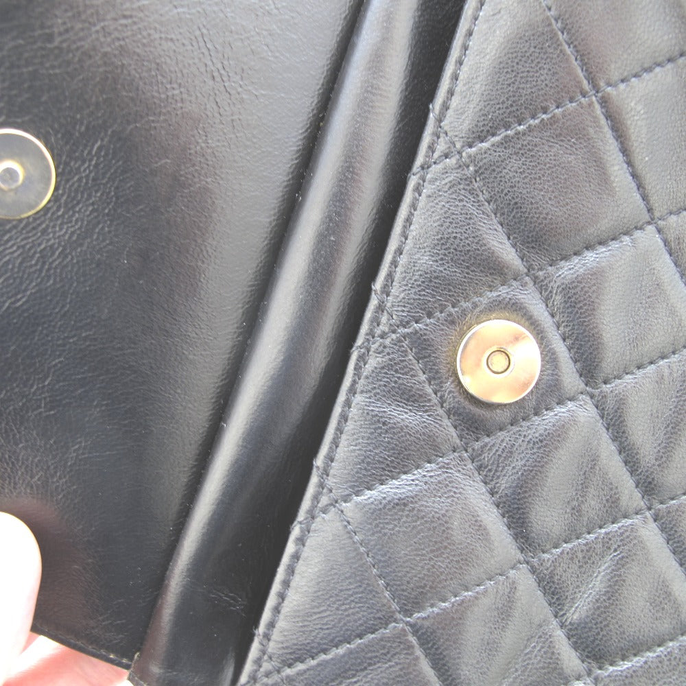 CHANEL シャネル ハンドバッグ マトラッセ ココマーク ダブル フェイス バイカラー ラムスキン ショルダーバッグ