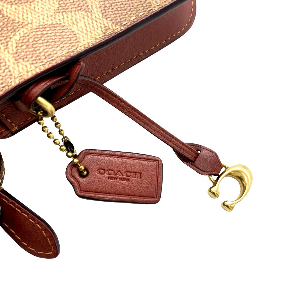COACH コーチ ショルダーバッグ ノアポップメッセンジャーバッグ レディース キャンバス ミニバッグ