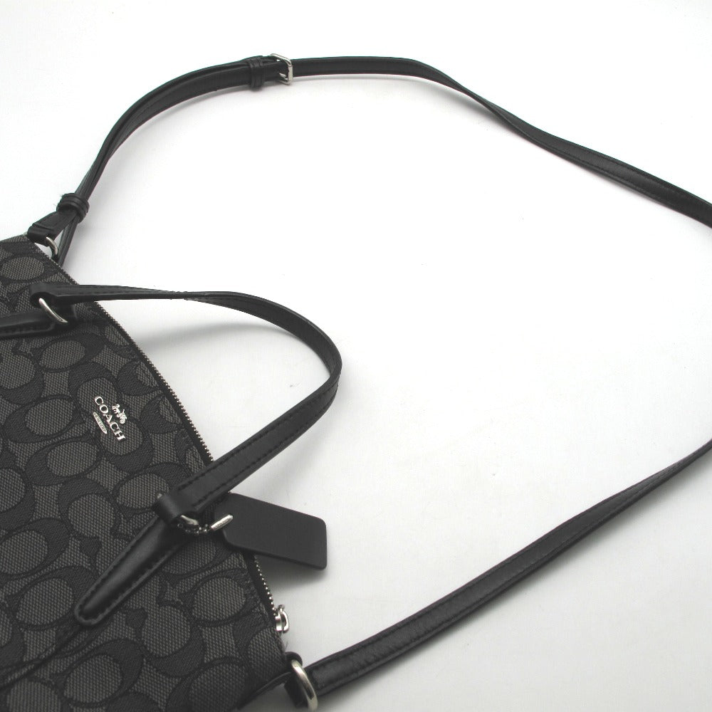 COACH コーチ ショルダーバッグ F27580 SVDK6 ブラック レディース 2way