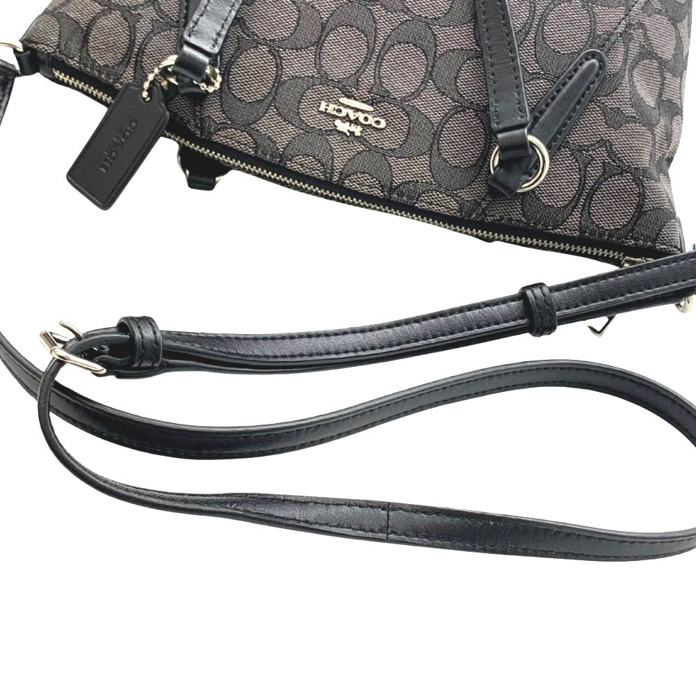 COACH コーチ ショルダーバッグ F27580 SVDK6 ブラック レディース 2way