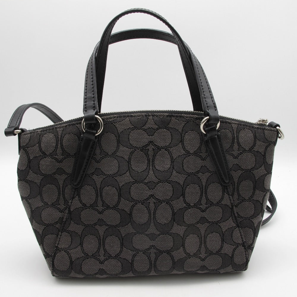 COACH コーチ ショルダーバッグ F27580 SVDK6 ブラック レディース 2way