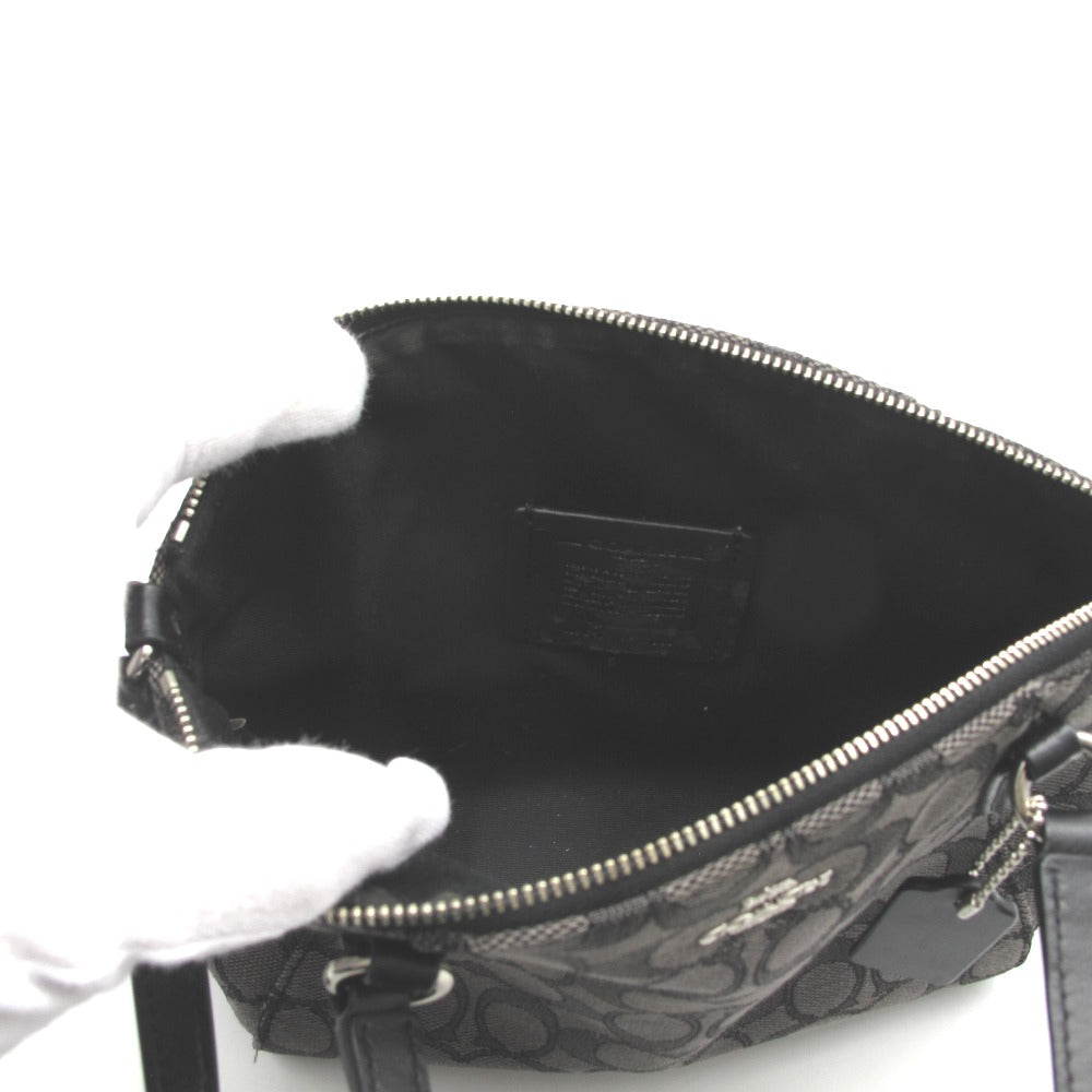 COACH コーチ ショルダーバッグ F27580 SVDK6 ブラック レディース 2way