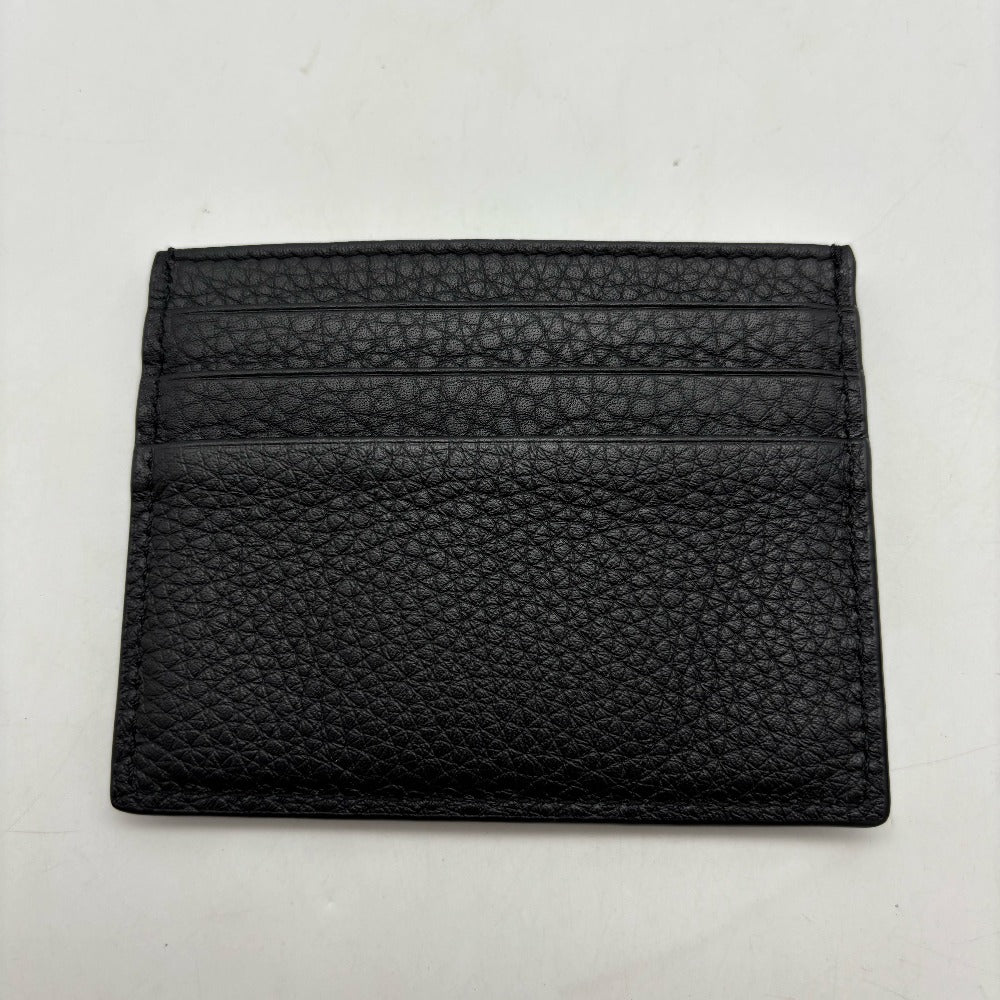 FENDI フェンディ カードケース 7M0164 AG0L ブラック メンズ ミニマリスト コンパクト キャッシュレス 7M0164 AG0L
