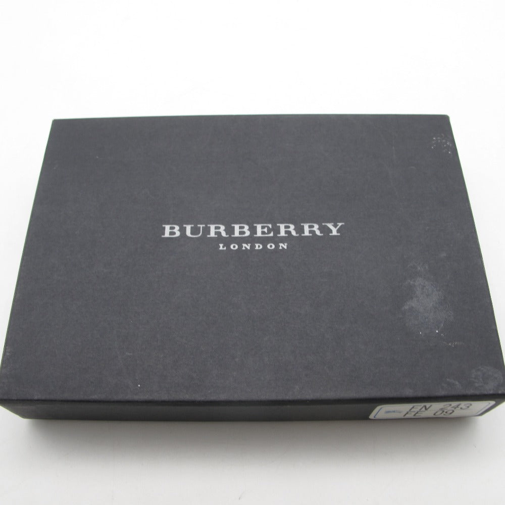 BURBERRY バーバリー カードケース バーバリー カードケース 二つ折り ブラック メンズ レディース 黒 シンプル