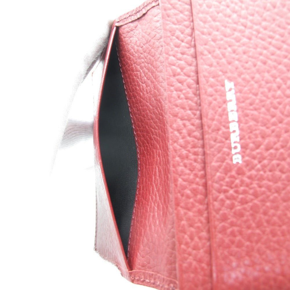 BURBERRY バーバリー カードケース バーバリー カードケース ノバチェック 二つ折り 名刺入れ ユニセックス レディース メンズ レッド 赤 シンプル