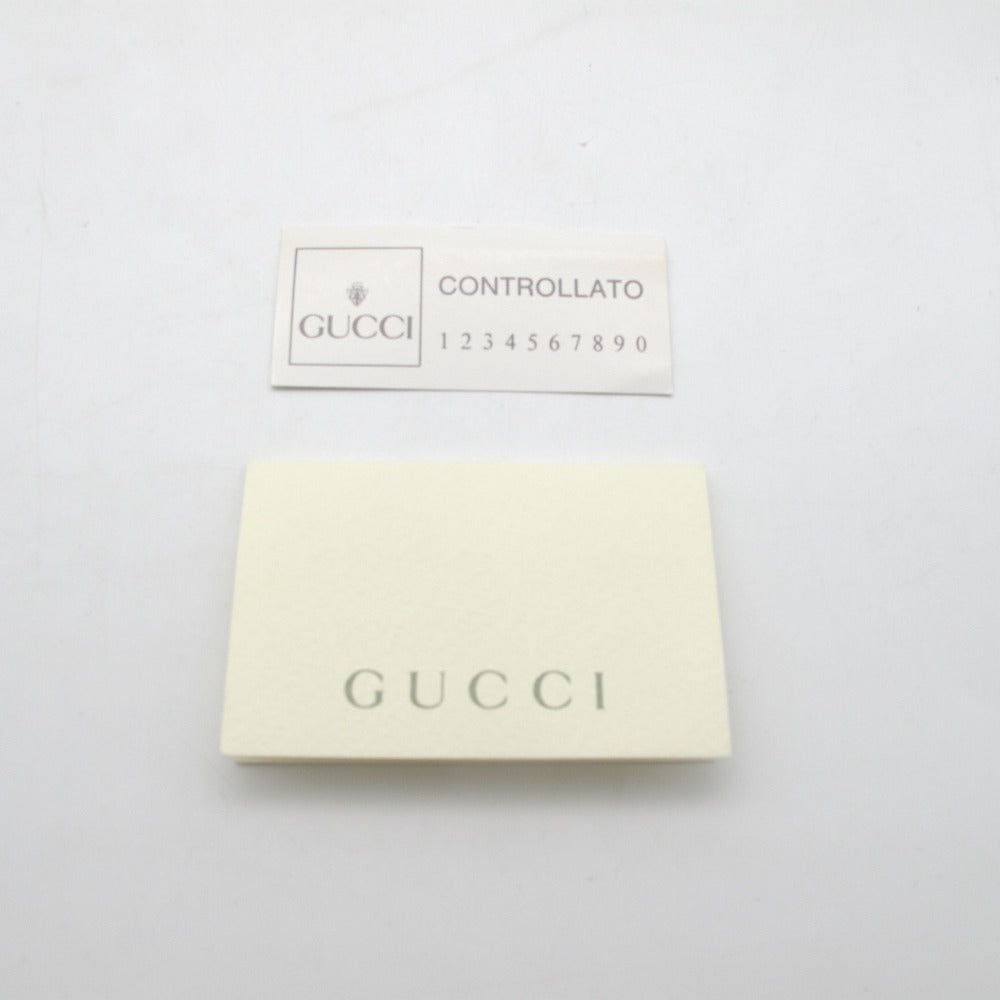 GUCCI グッチ 長財布 二つ折り オールドグッチ 馬蹄 ホースシュー 濃紺 ネイビー ブルーステッチ ゴールド金具