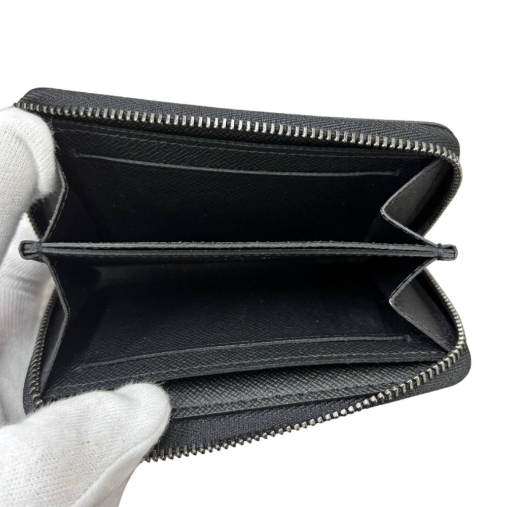 LOUIS VUITTON ルイ・ヴィトン コインケース M81662 ジッピーコインパース モノグラム PVC コーティングキャンパス ブラック 黒 メンズ コンパクト ミニマリスト