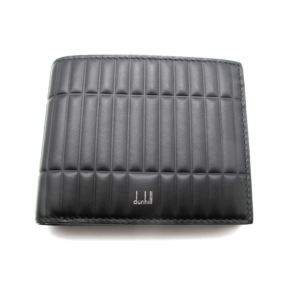 Dunhill ダンヒル 二つ折り財布 ダンヒル 二つ折り財布 DU22F2320RA001R ブラック 黒 コンパクト メンズ 未使用品