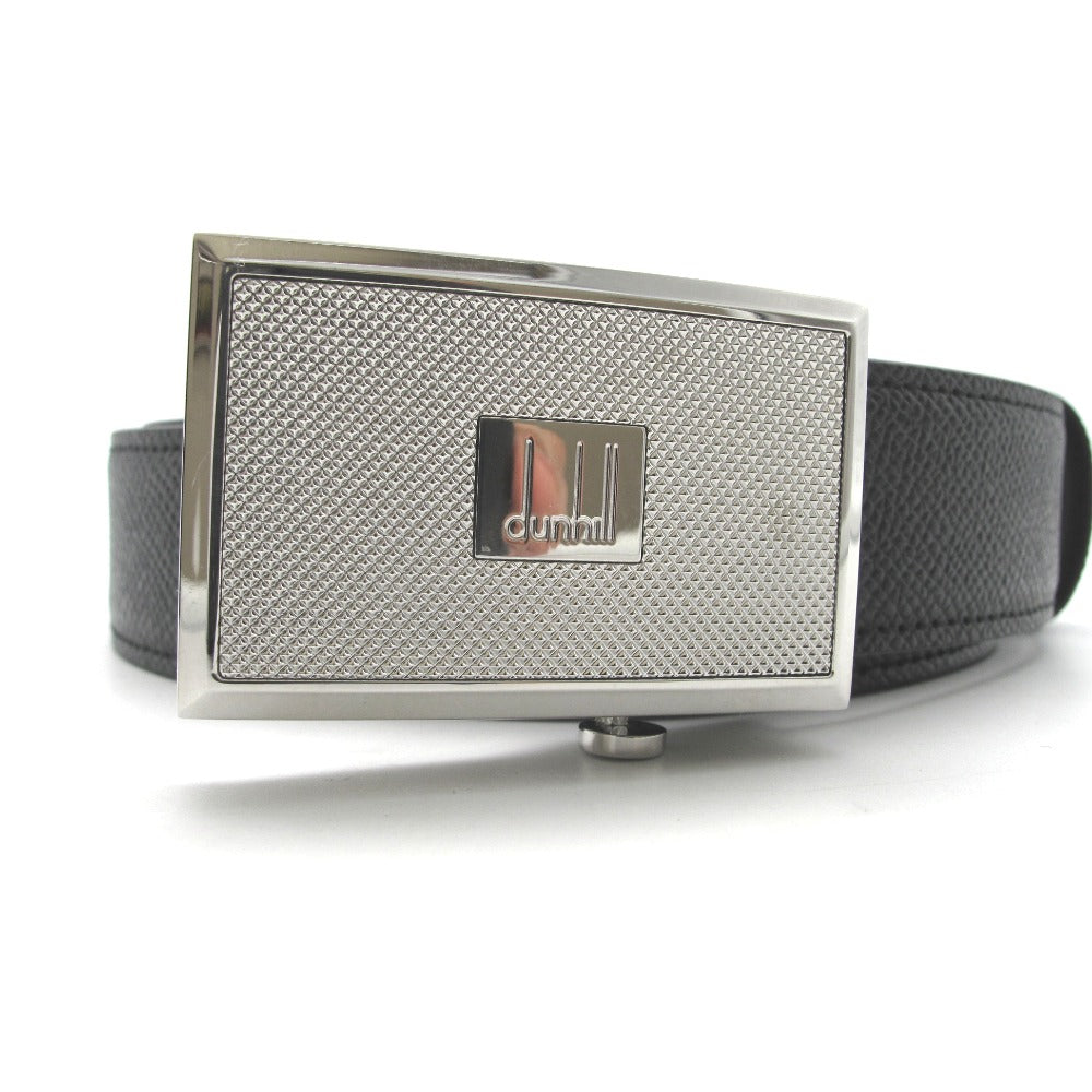 Dunhill ダンヒル ベルト ダンヒル ベルト DU21R4A09CR00142 メンズ ブラック 黒 シルバー シンプル 長さ125cm