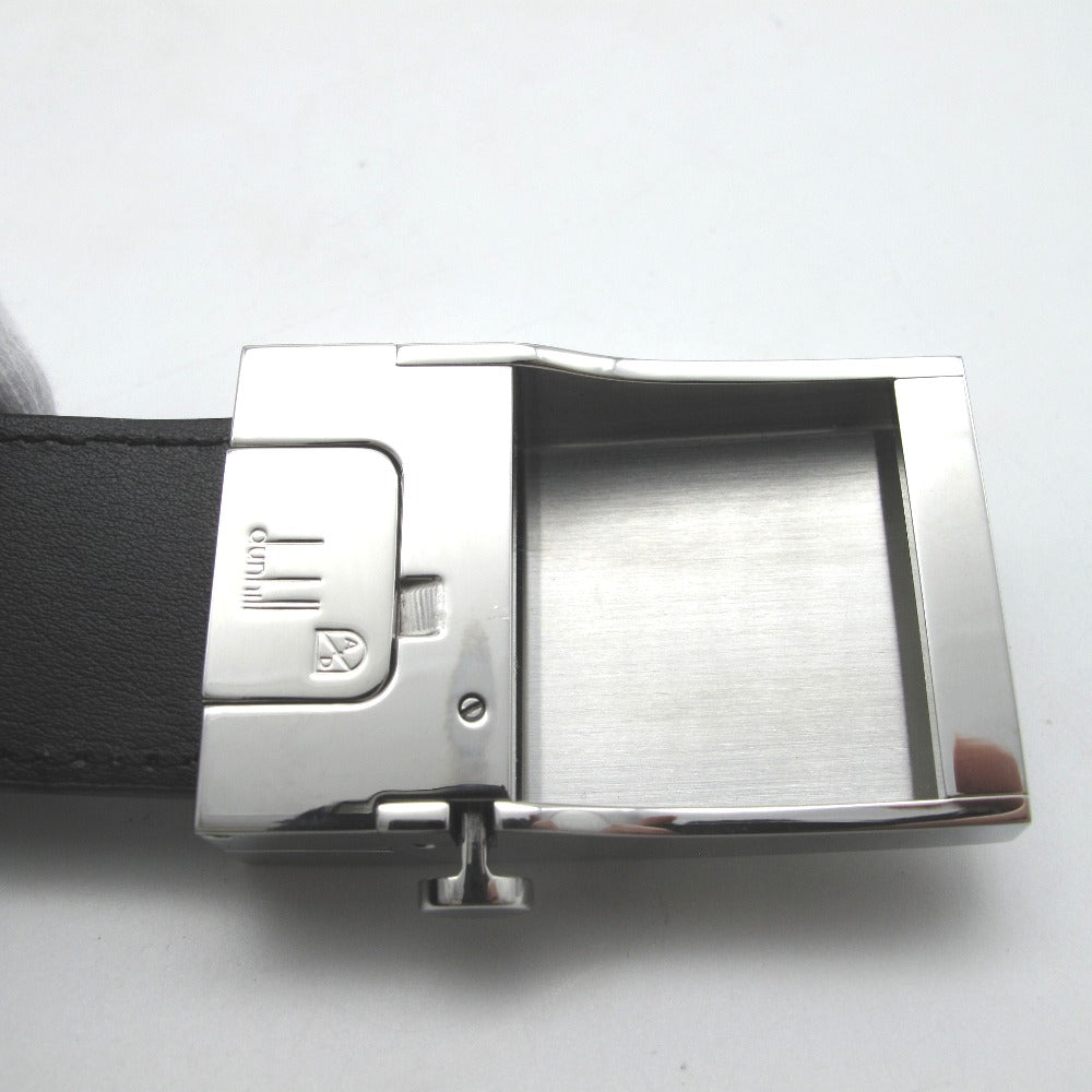 Dunhill ダンヒル ベルト ダンヒル ベルト DU21R4A09CR00142 メンズ ブラック 黒 シルバー シンプル 長さ125cm