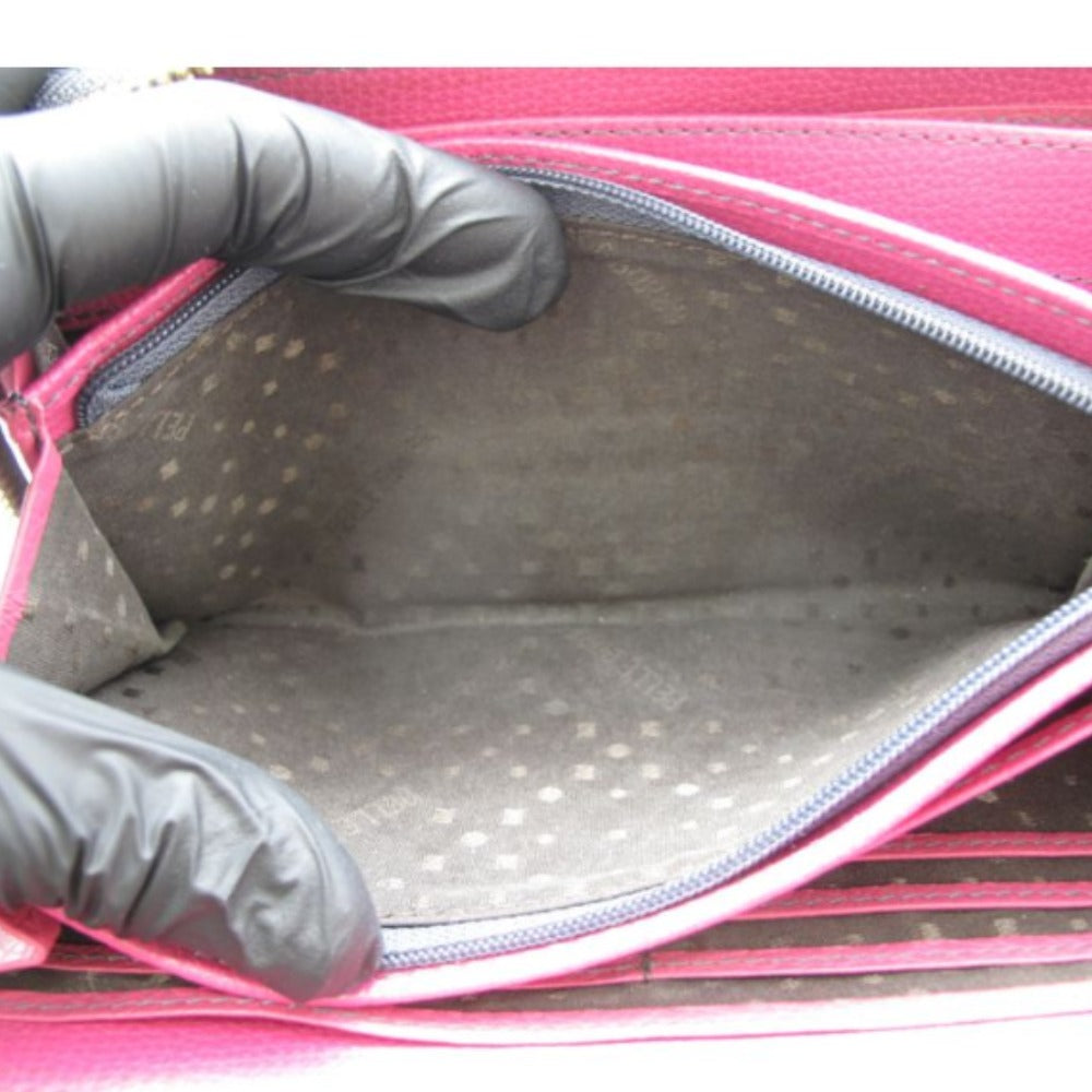 PELLE BORSA ペレボルサ 長財布 牛革 204614PINV ピンク レディース 204614PINV