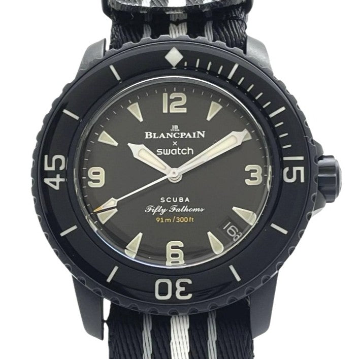 Swatch スウォッチ 腕時計 swatch×BLANCPAIN SO35B400