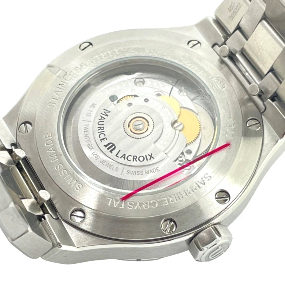 Maurice Lacroix モーリス・ラクロア 腕時計 アイコン オートマティック 42mm ブルー AI6008-SS002-430-1 自動巻き