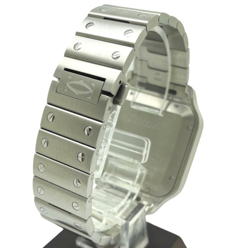 CARTIER カルティエ 腕時計 サントス ドゥ カルティエ LM WSSA0018 シルバー 自動巻き SANTOS