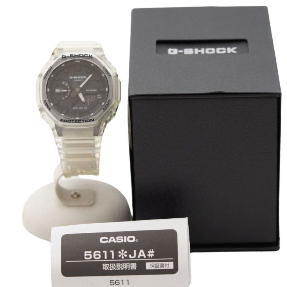 CASIO カシオ 腕時計 カシオーク GA-2100SKE-7AJR デジタル アナログ クオーツ