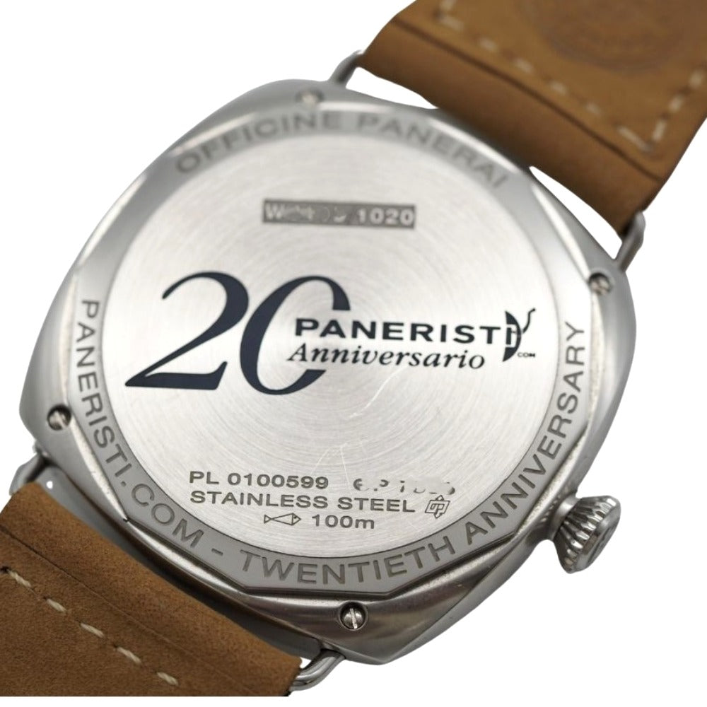 PANERAI オフィチーネ・パネライ 腕時計 ラジオミール ヴェンティ パネリスティ 2020年限定 PAM02020 1020本限定 手巻き メンズ
