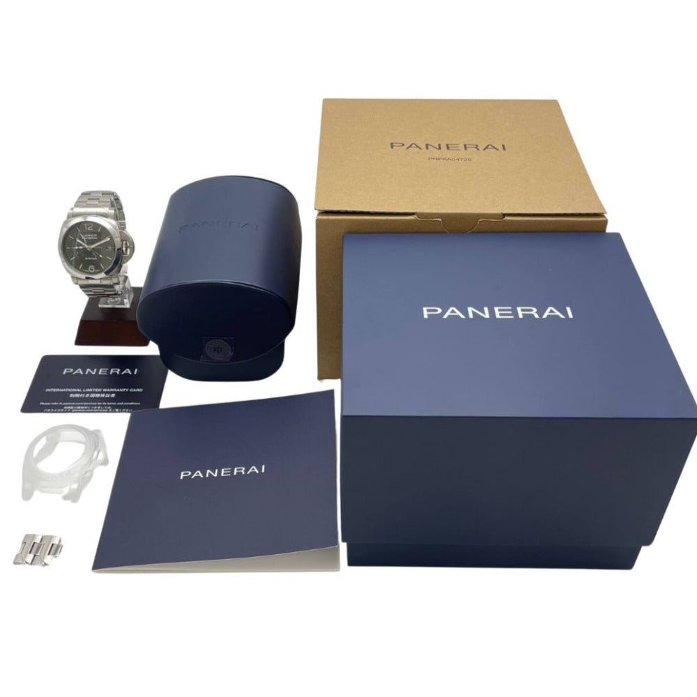 PANERAI オフィチーネ・パネライ 腕時計 2025年新作 ルミノール クアランタ ビテンポ BiTempo GMT 12時間針 PAM01640 自動巻き メンズ