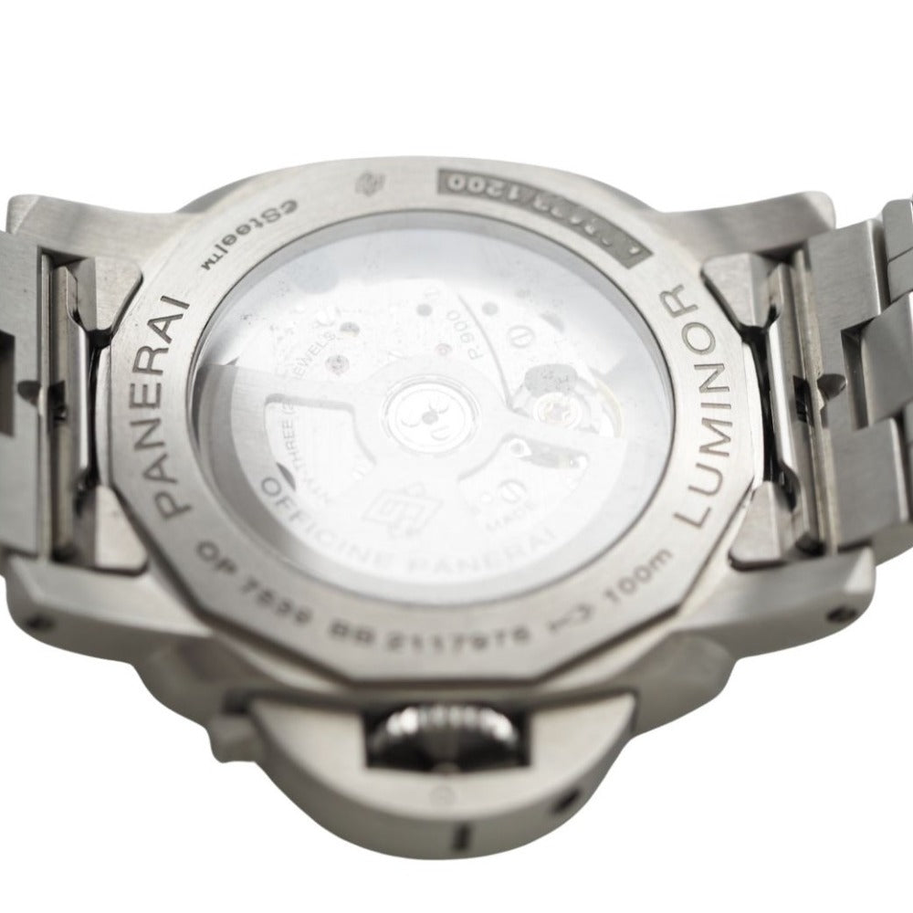 PANERAI オフィチーネ・パネライ 腕時計 2025年新作 ルミノール クアランタ ビテンポ BiTempo GMT 12時間針 PAM01640 自動巻き メンズ