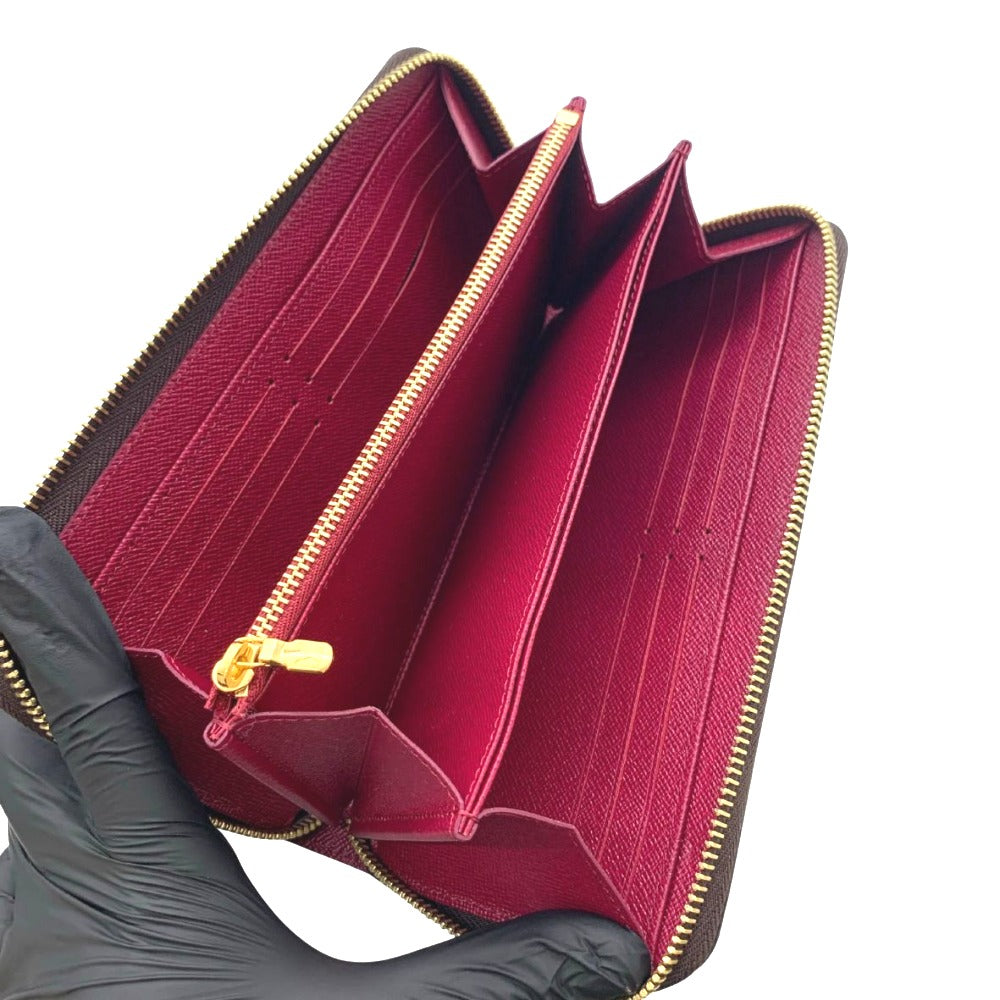 ルイ・ヴィトン 長財布 M41895 ジッピーウォレット RFID モノグラム PVC フューシャ ピンク レディース 未使用品