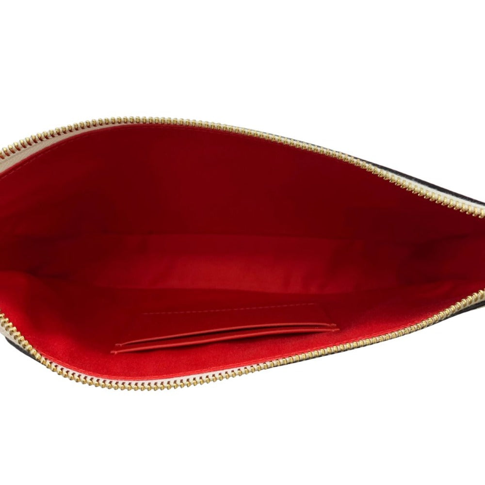 Christian Louboutin クリスチャンルブタン ボディバッグ ルビラハイブリッド ショルダーバッグ 3225067 レディース ホワイト/レッド