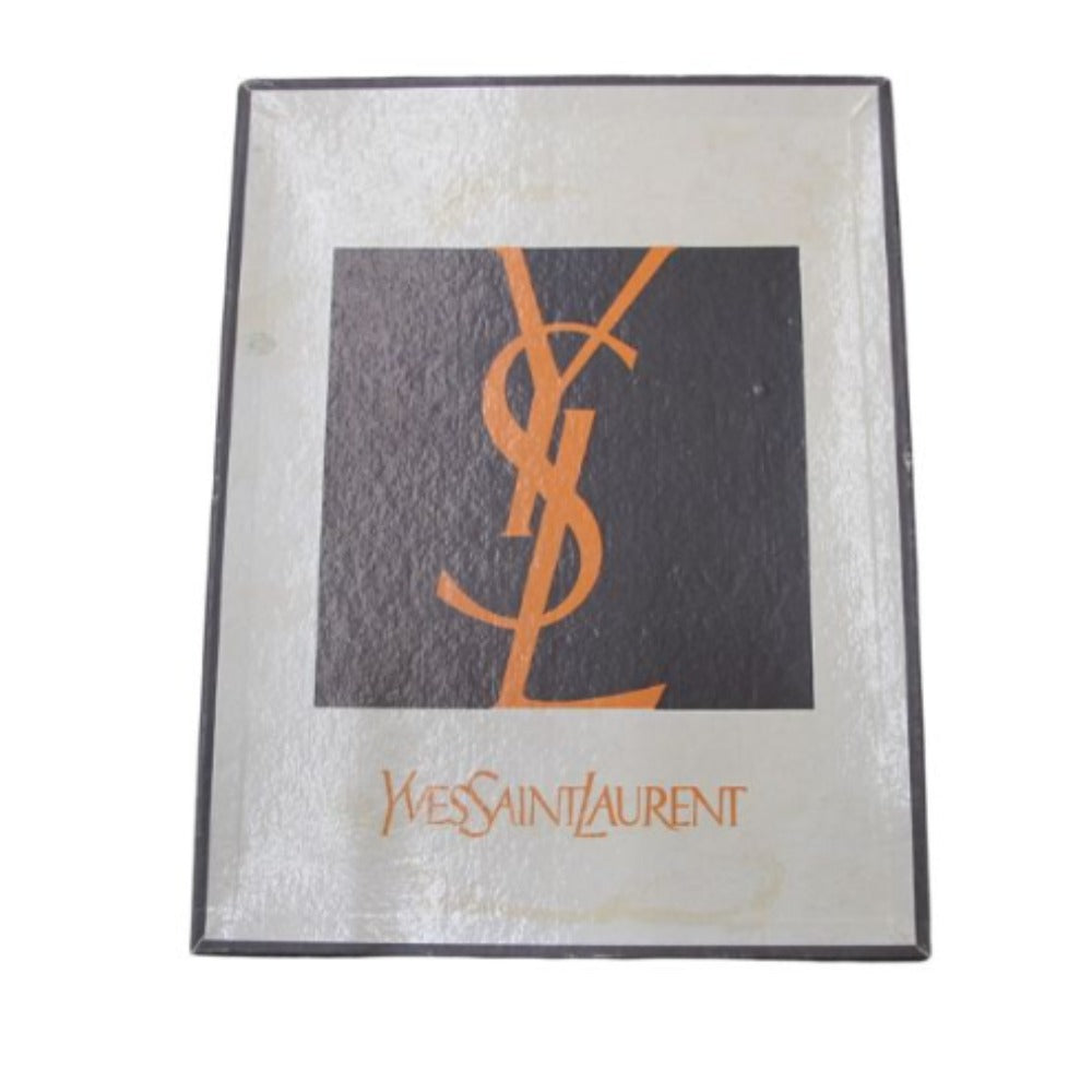 SAINT LAURENT サンローラン クラッチバッグ サンローラン クラッチバッグ Vステッチ ヴィンテージ ブラック ユニセックス メンズ レディース