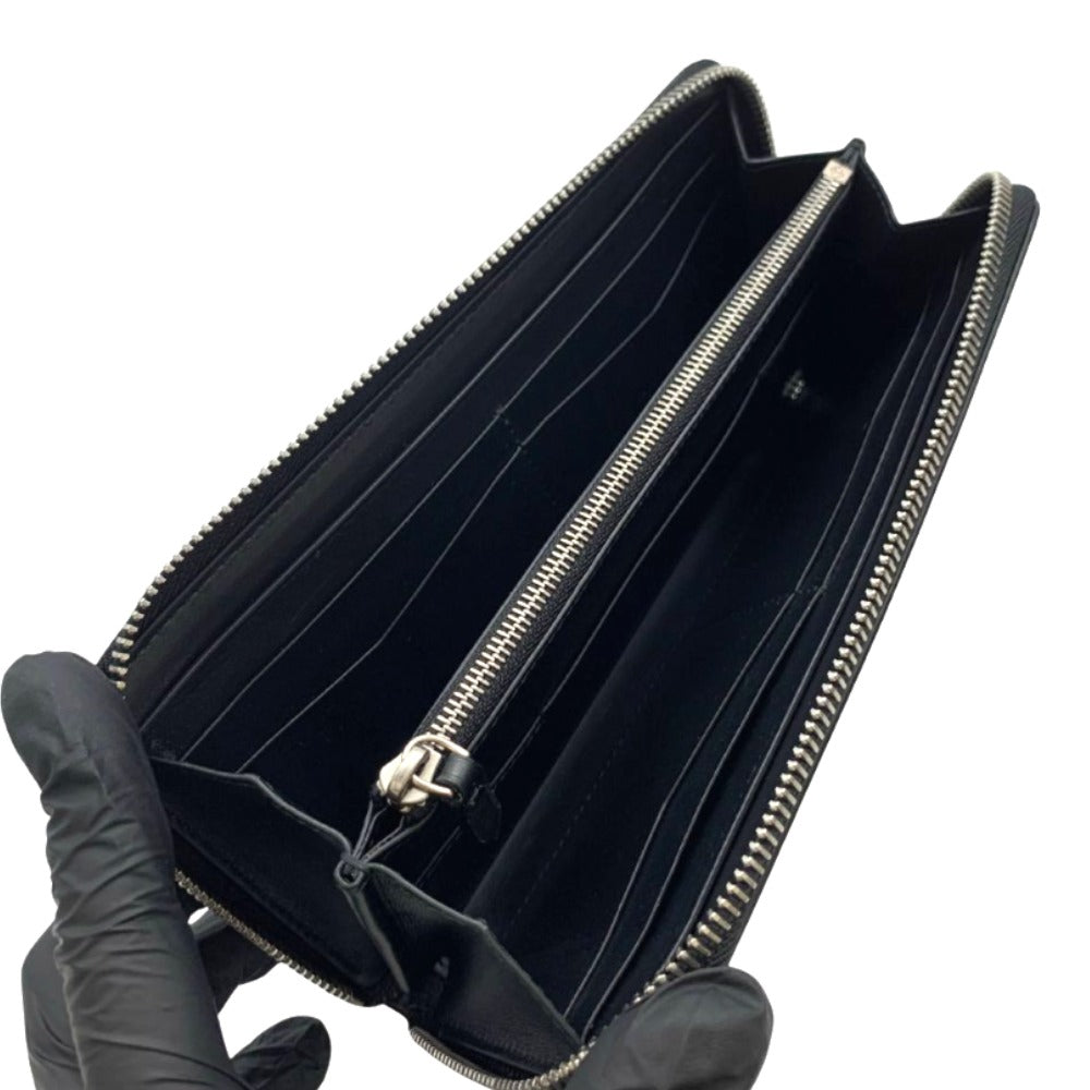 Dunhill ダンヒル 長財布 DU22F2180RA001 ローラガス ラウンドファスナー メンズ ブラック