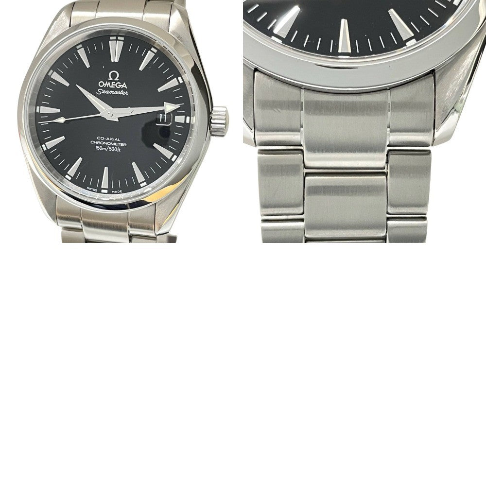 OMEGA オメガ 腕時計 シーマスター アクアテラ コーアクシャル 2503.50 黒文字盤 39mm 150m防水 自動巻き メンズ SEAMASTER