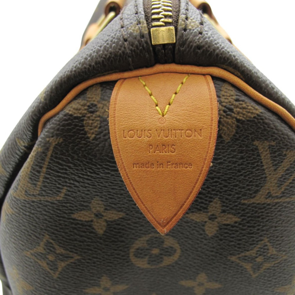 ハンドバッグ M41526 スピーディ30 モノグラム ボストンバッグ ブラウン PVC レザー レディース LOUIS VUITTON ルイ・ヴィトン