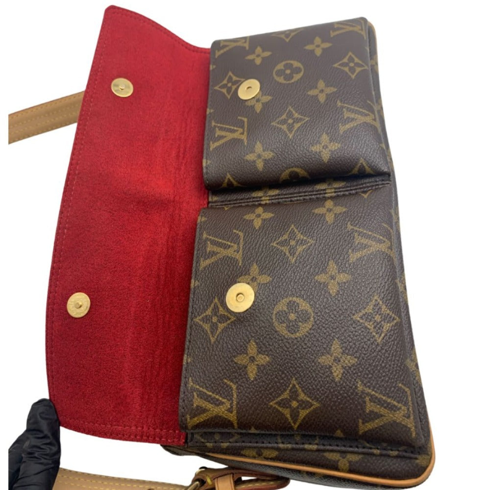 LOUIS VUITTON ルイ・ヴィトン ショルダーバッグ M51164 ヴィバシテMM モノグラム 肩掛け レディース