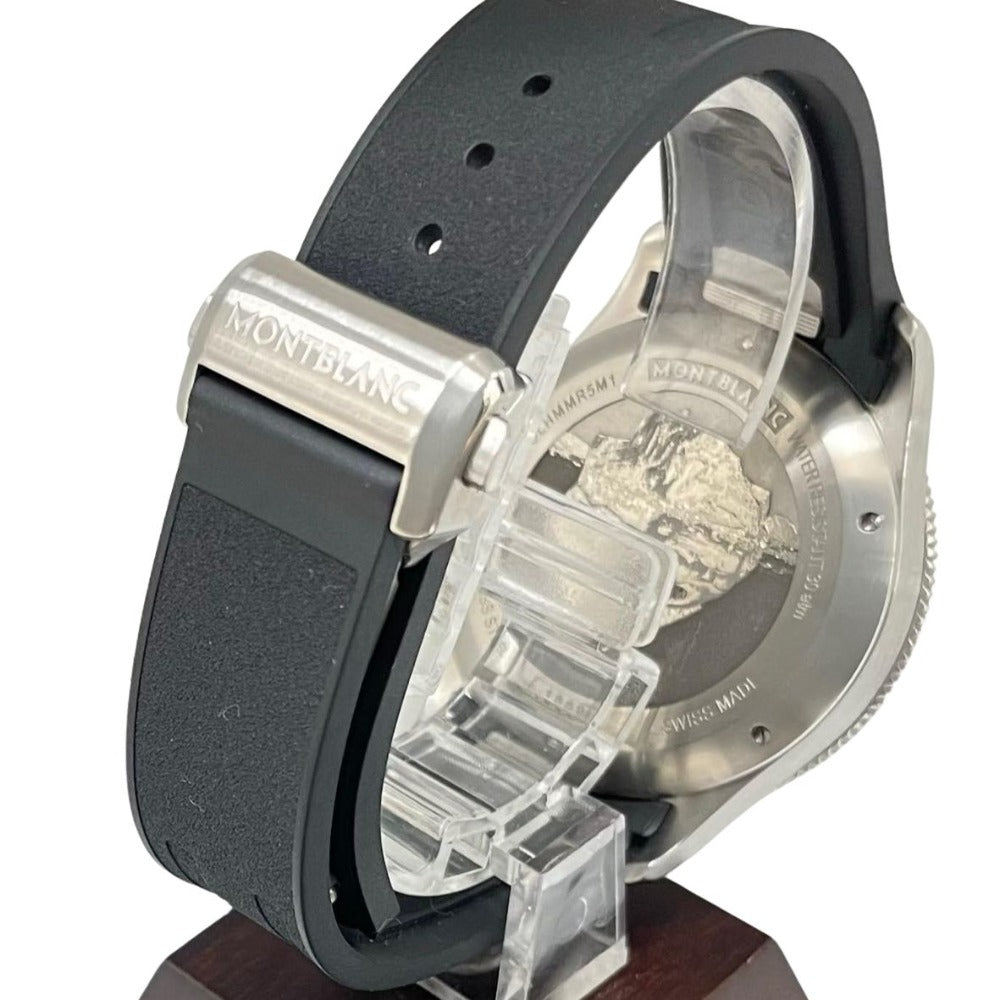 MONTBLANC モンブラン 腕時計 アイスシー オートマティック デイト MB129372 ダイバーズ 41mm 自動巻き ラバー メンズ
