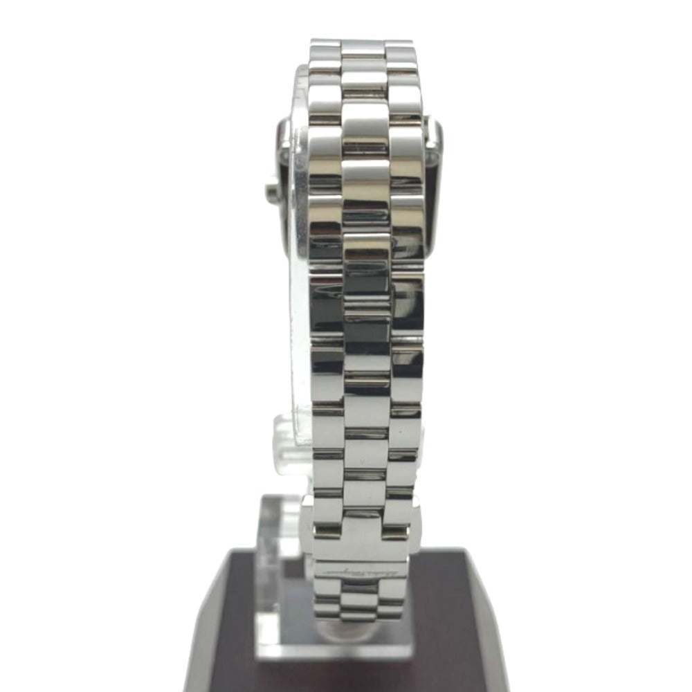 Ferragamo フェラガモ 腕時計 SFBY00319 SQUARE スクエア 20mm ホワイトパール×シルバー レディース