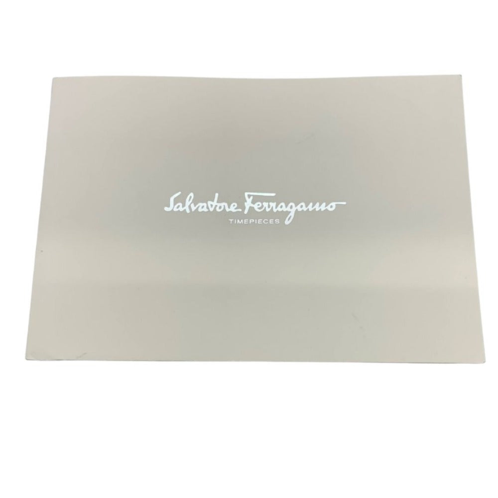 Ferragamo フェラガモ 腕時計 SFBY00319 SQUARE スクエア 20mm ホワイトパール×シルバー レディース