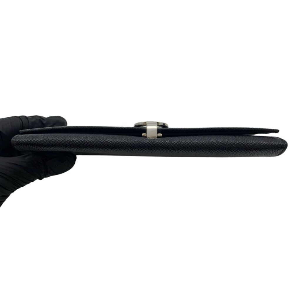 BVLGARI ブルガリ 長財布 30412GRAIN/BLK 長財布 小銭入れ有 メンズ