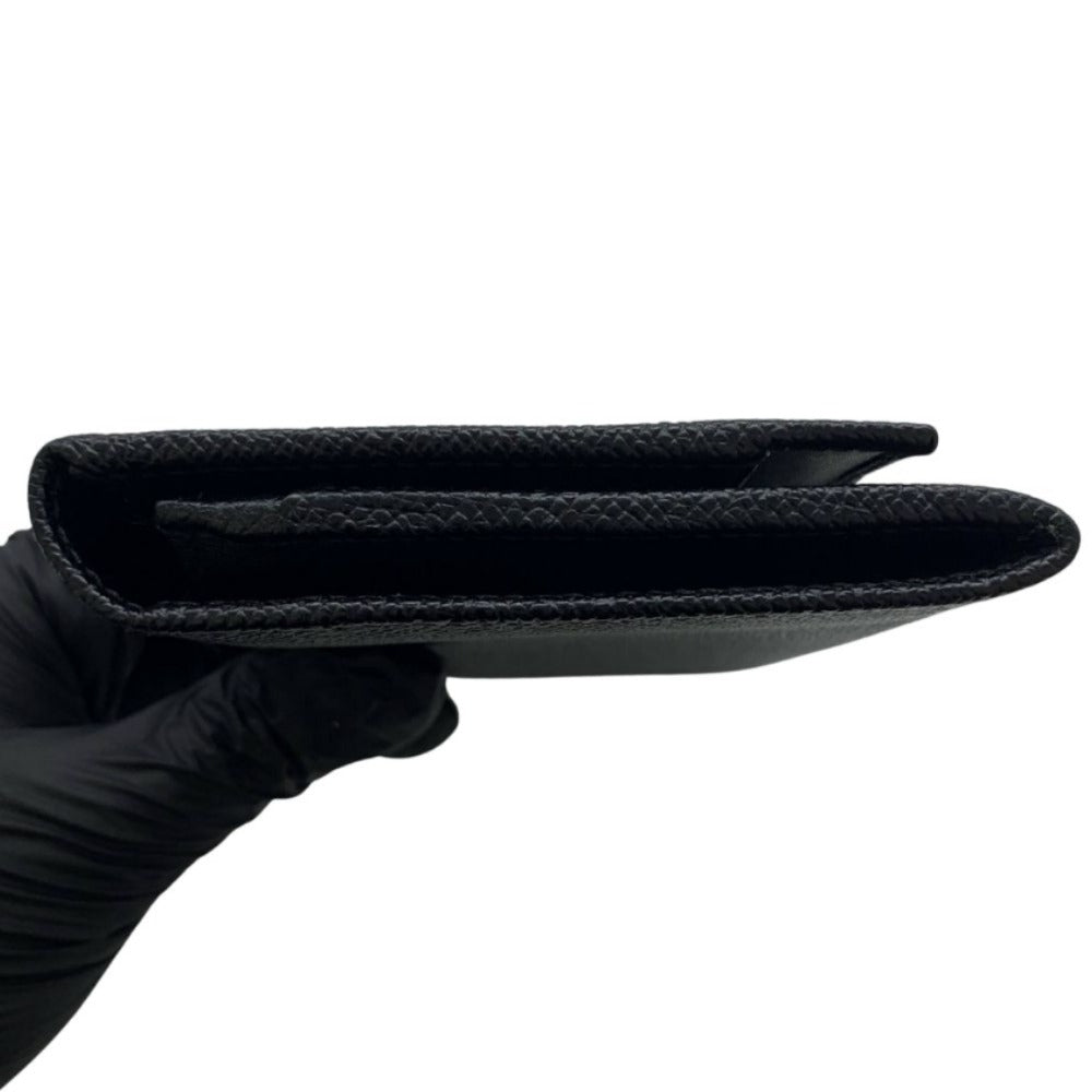 BVLGARI ブルガリ 長財布 30412GRAIN/BLK 長財布 小銭入れ有 メンズ