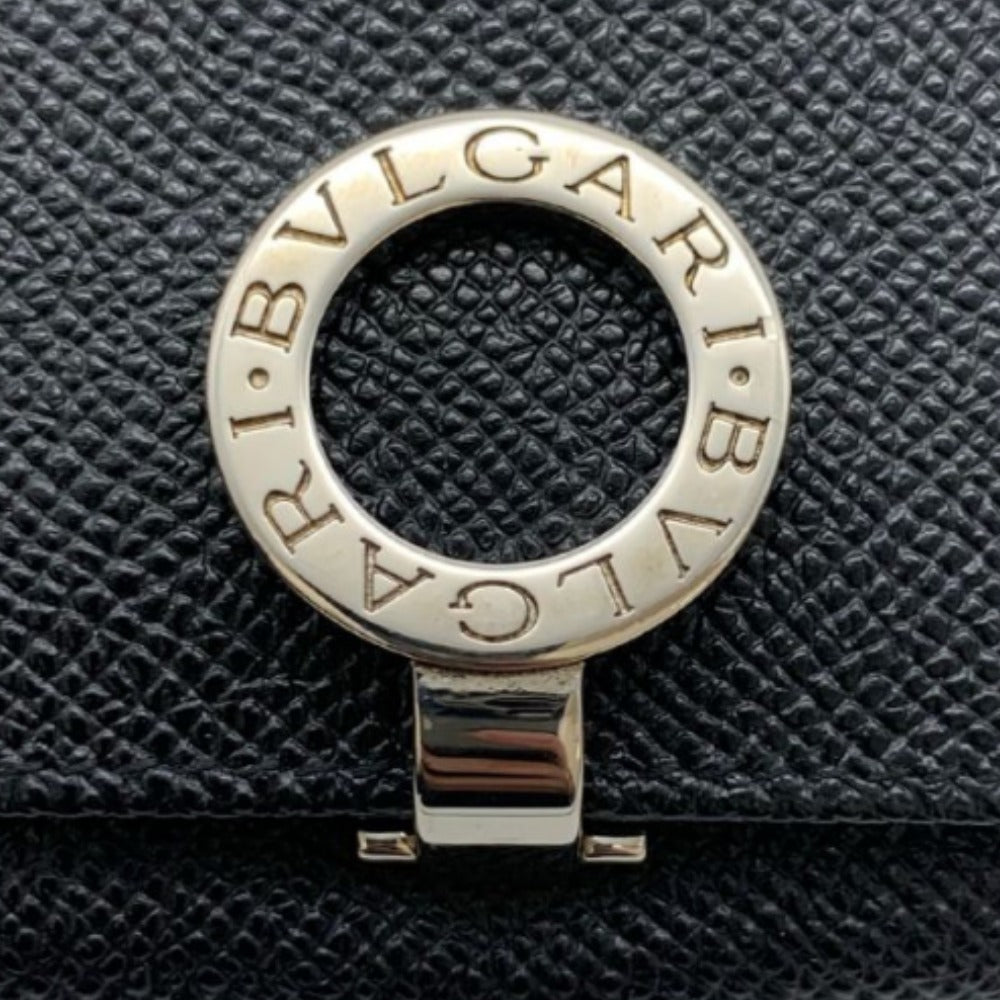 BVLGARI ブルガリ 長財布 30412GRAIN/BLK 長財布 小銭入れ有 メンズ