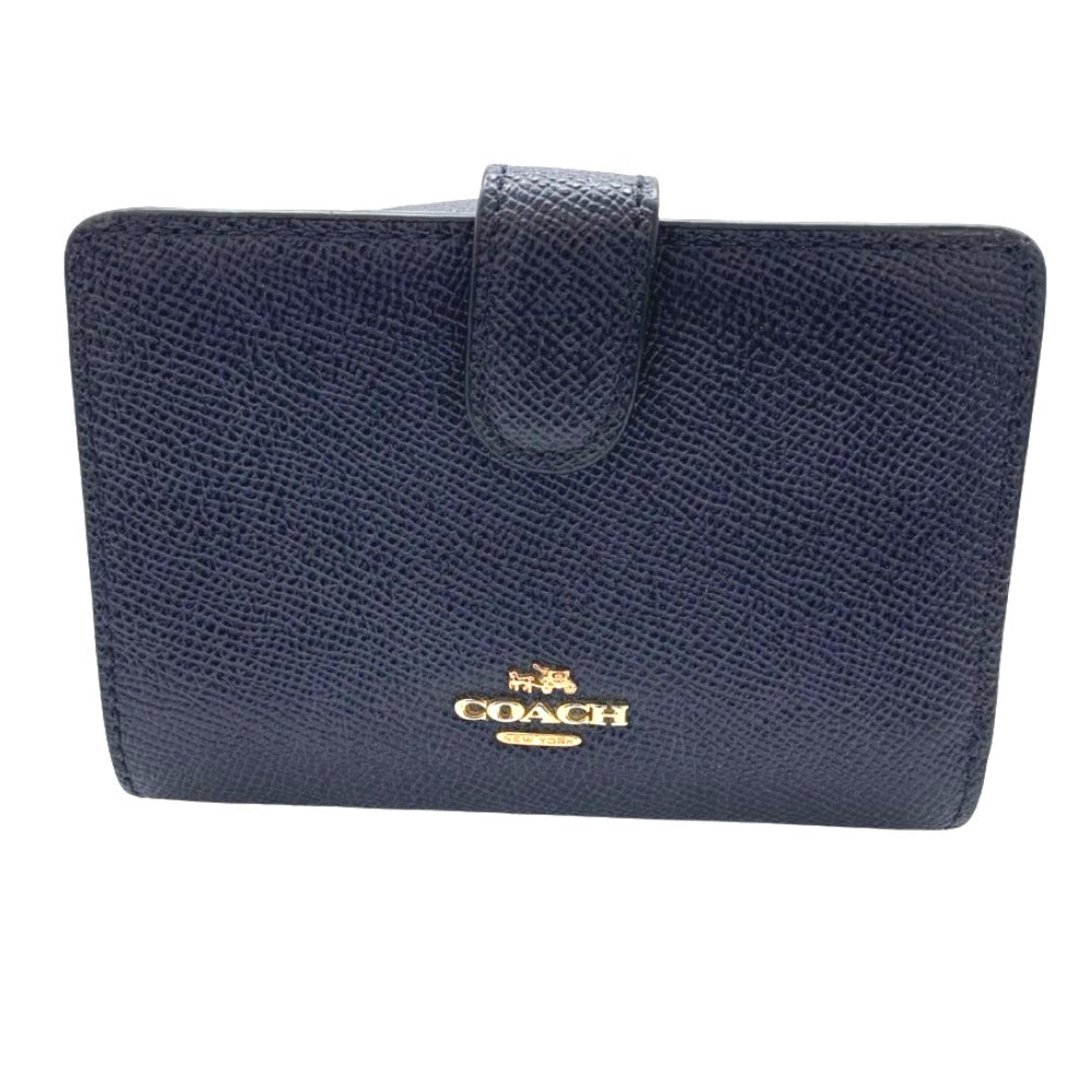 COACH 財布 F11484 ミッドナイト COACH コーチ 二つ折り財布 F11484 ミッドナイト コーナージップ