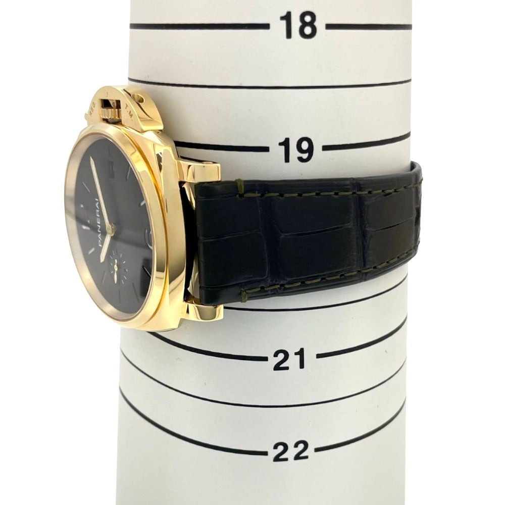 OFFICINE PANERAI オフィチーネパネライ 腕時計 PAM01423 YG無垢 ルミノール ドゥエ イエローゴールド ダイバーズ スモールセコンド 金無垢 K18 自動巻き メンズ LUMINOR