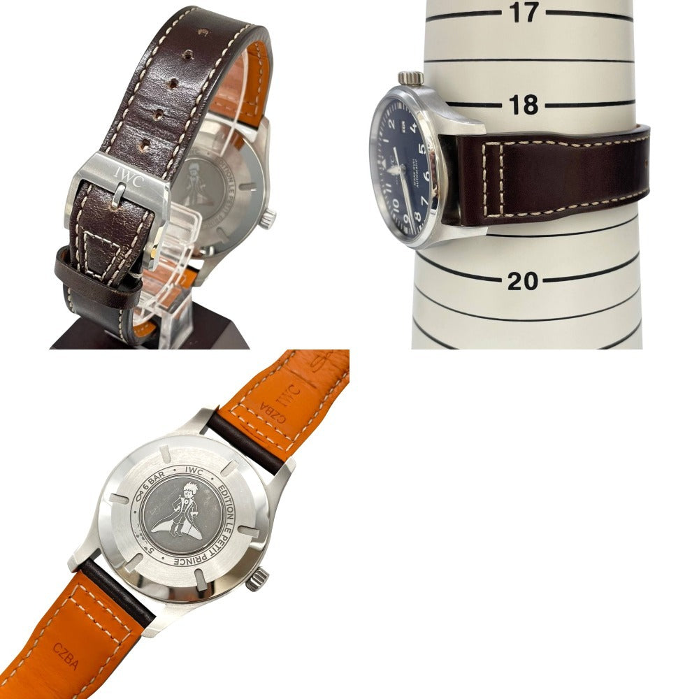 IWC インターナショナルウォッチカンパニー 腕時計 パイロットウォッチ マーク18 Mark xviii プティプランス 星の王子様 箱保証書あり 40mm 自動巻き メンズ PILOTS