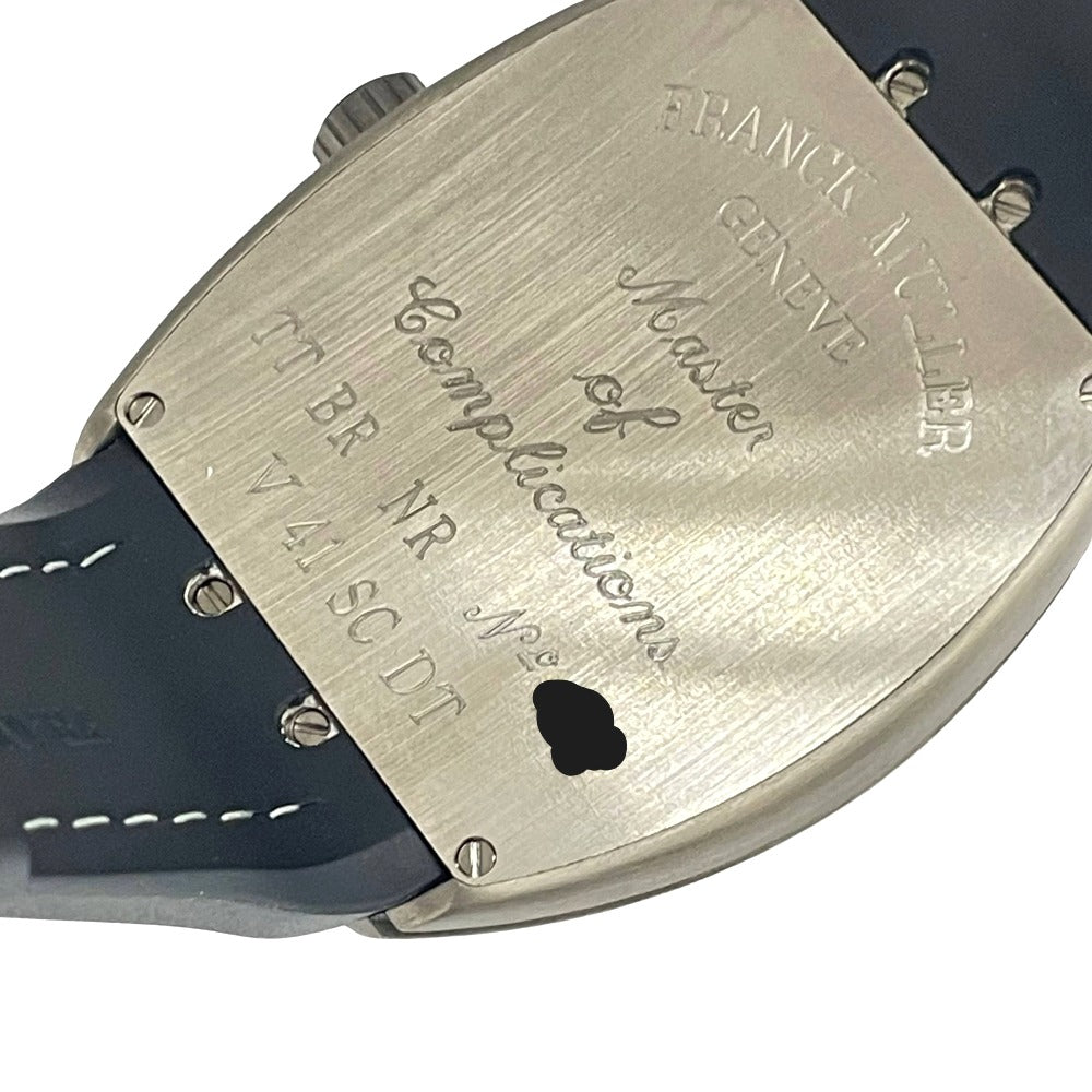 フランクミュラー ヴァンガード V41 SC DT TT BR NR 41mm チタン マット ブラック 自動巻き メンズ FRANCK MULLER 腕時計 未使用品