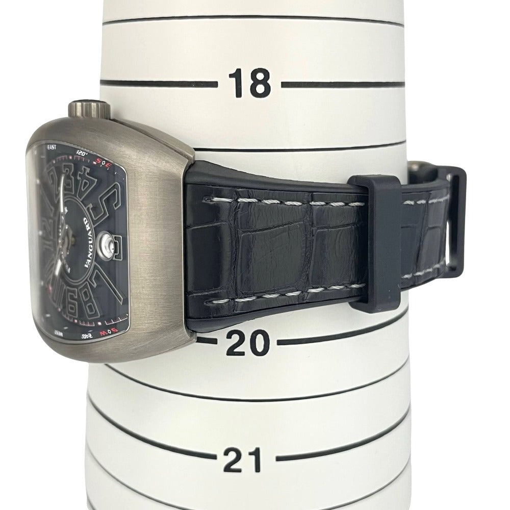 フランクミュラー ヴァンガード V41 SC DT TT BR NR 41mm チタン マット ブラック 自動巻き メンズ FRANCK MULLER 腕時計 未使用品