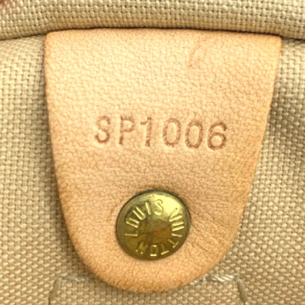 ハンドバッグ N41534 ダミエアズール スピーディ25 ホワイト PVC レザー レディース LOUIS VUITTON ルイ・ヴィトン